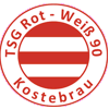Wappen von TSG Rot-Weiß 90 Kostebrau